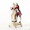 Royal Dux Bohemia Figurine, Victorian Couple