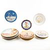 15 Porcelain Decorative Collectors Plates, Americana
