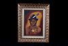 1973 Peter J. Hawper "Native Man" Acrylic Portrait