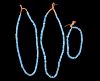 1800's Northern Plains Sky Blue Padre Trade Beads