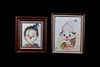 Original Baby Clown Paintings by Julia Reglin
