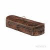 Brass-mounted Double Violin Case, Possibly the Workshop of Antonio Stradivari, 18th Century, tooled leather-bound and tack-decorated, t