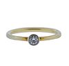 Tiffany &amp; Co 18K Gold Platinum Diamond Band Ring