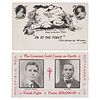 Joe Gans vs. Battling Nelson, Goldfield, Nevada, 1906 Fight Postcards
