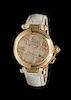 An 18 Karat Yellow Gold Ref. 2399 Pasha Wristwatch, Cartier,