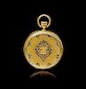 An 18 Karat Yellow Gold Open Face Pocket Watch, Patek Philippe for A.H. Rodanet & Cie.,