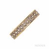 18kt Gold and Diamond Bracelet, the hinged bangle set with full-cut diamonds, approx. total wt. 2.00 cts., 30.0 dwt, interior cir. 6 1/