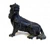 Antique Chinese Bronze Foo Dog