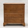 Chippendale Pine Two-drawer Blanket Chest, New England, late 18th century, ht. 39 3/4, wd. 38, dp. 19 in.