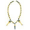 Spectacular Mesoamerican Gold and Jade Necklace