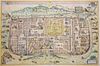 Christian Van Adrichom (1533-1585) -  Jerusalem, et Suburbia eius…[Jerusalem at the time of Christ]