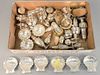 Sterling silver lot to include salts, pepper shakers and nut dishes, 49.1 t.oz.