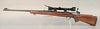Winchester Model 70 30-06 rifle, bolt action, SN: 215807, Lyman scope, book #555, lg. 44 1/2".