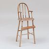 Painted Pine Doll's High Chair