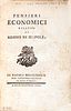 Palmieri, Giuseppe - Economic thoughts relating to the kingdom of Naples