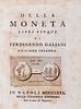 Galiani, Ferdinando - Coin books five