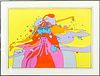 PETER MAX PSYCHEDELIC HAND SIGNED HC LITHOGRAPH