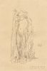 James Abbott McNeill Whistler (American, 1834-1903)      Model Draping