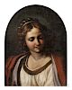 Italian School, Early 19th Century      Portrait Bust of a Young Lady in Contemplation