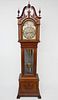 German Mahogany Tall Case Clock, ca. 1920-1940