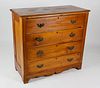 Cottage Pine Chest of Four Drawers
