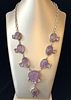 Lavender Amethyst and Sterling Silver Necklace