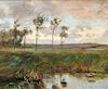 Frank Crawford (Francis) Penfold (American, 1849-1921)      Marsh Landscape