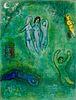 Marc Chagall: 'Daphnis and Chloé'. Original colour lithographs, 1961. Framed.