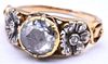 Antique Gold Rose Cut Diamond Ring - Courtesy The Spare Room
