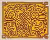 Keith Haring
(American, 1958-1990)
Chocolate Buddha, 1989