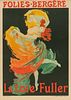 Jules Cheret 
(French, 1836 - 1932)
Folies-Bergere: La Loïe Fuller,1897