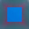  Richard Anuszkiewicz 
(American, 1930-2020)
Blue Square with Red & Green, 1979