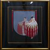 ERTE SERIGRAPH "THE MIRROR" LIMITED EDITION SIGNED