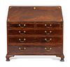 A George III Inlaid Mahogany Slant-Front Desk
Height 42 1/2 x width 45 x depth 22 inches.