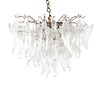 A Camer Murano Glass Chandelier
Height 19 x diameter 24 inches.