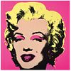 ANDY WARHOL, II.31: Marilyn Monroe, Stamp on back, Serigraph without print number, 35.9 x 35.9" (91.4 x 91.4 cm), Certificate