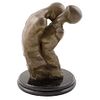 ROSSY GREEN, Pasión, Unsigned, Bronze sculpture on marble base, 18.1 x 14.9 x 12.2" (46 x 38 x 31 cm), Certificate