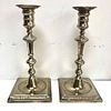 A Fine Pair of Paktong Candlesticks, Courtesy Taylor B. Williams