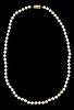 Mikimoto 18kt. Pearl Necklace 