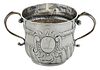 Queen Anne English Silver Porringer Cup