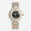 Cartier, '21 Must de Cartier' stainless steel wristwatch, Ref. 2427