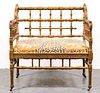 Victorian Turned Wood Bamboo Motif Chair