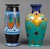 Holland Gouda Dutch Art Pottery Vases, 2