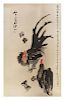 After Qi Baishi, (1864-1957), Roosters