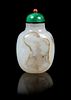 A Shadow Agate Snuff Bottle LIKELY 18TH/19TH CENTURY Height 2 7/8 inches.