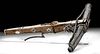 18th C. German Wood Crossbow w/ Bone Inlay