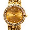 Baume & Mercier 18K gold and diamond woman's bracelet watch