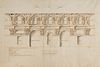 Scuola spagnola, secolo XVIII - Architectural study for a facade