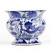 Chinese Dragon Blue and White Porcelain Vase