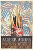 Jasper Johns Savarin Whitney Exhibition Poster 1977-78